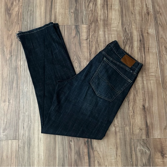 339 Classic Straight Lucky Brand Men's Deep Indigo Jeans • Size: 36x34 - Picture 1 of 9
